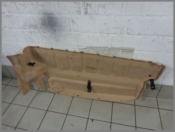 Mercedes R129 cover trunk lining rear 1296903141 Tan Beige original