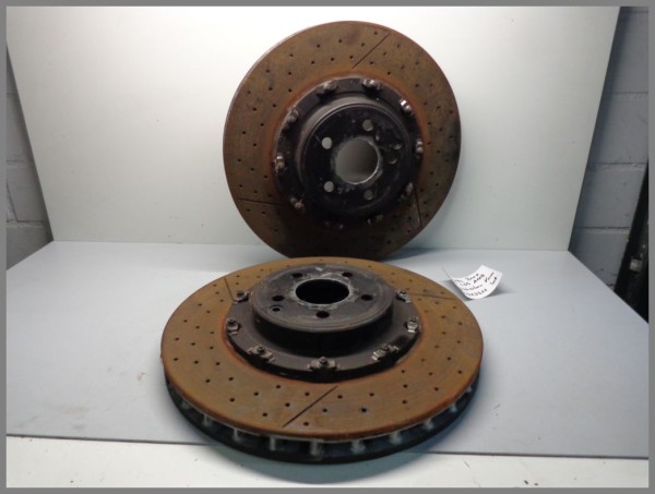 Mercedes W220 W215 65AMG brake discs front discs 2204212612 original SET