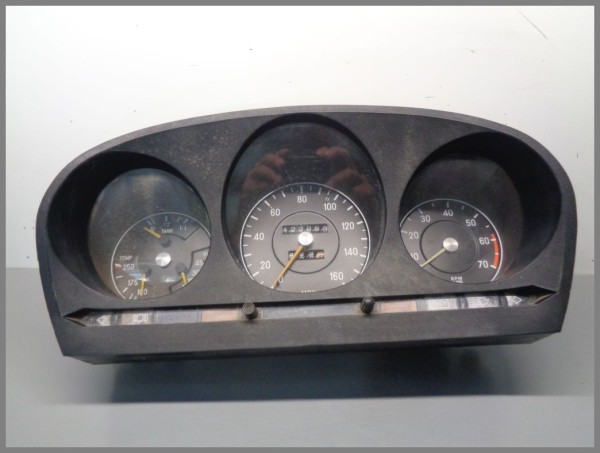 Mercedes R107 speedometer MPH instrument cluster 0035400747 0085427406 tachometer