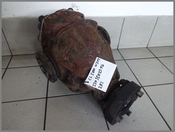 Mercedes Benz W220 W215 Differential 184tkm 2,82 Hinterachsgetriebe 2203502314