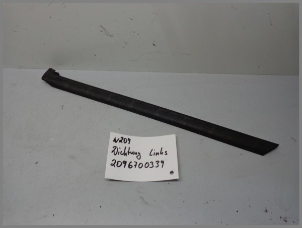 Mercedes Benz W209 CLK-Class window seal rear left 2096700338