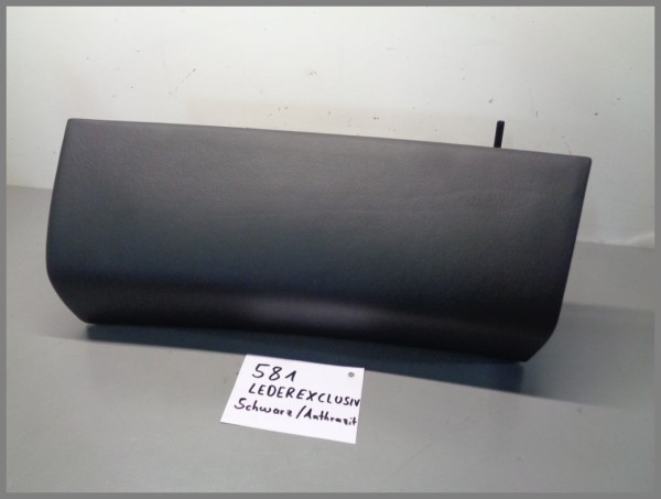 Mercedes W215 CL Glove Box Compartment 2156801191 Leather Storage Black Original