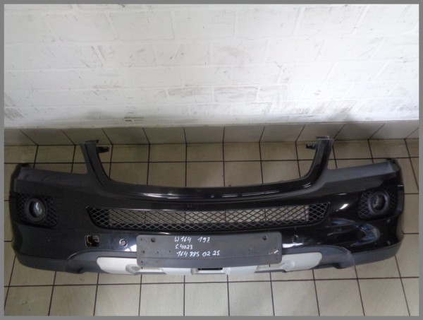 Mercedes Benz W164 bumper sports package in front 197 black 1648851025 S4023