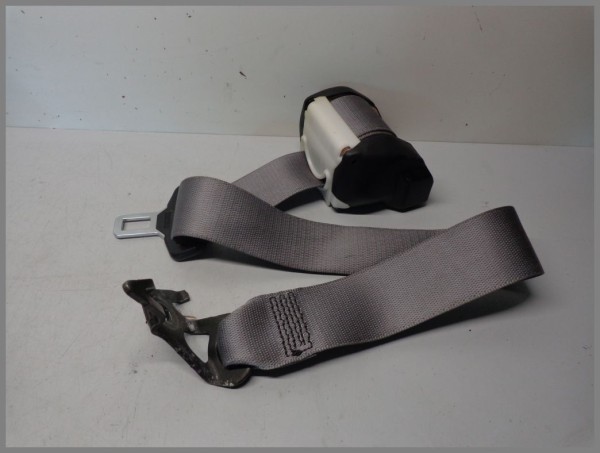 Mercedes W140 seat belt belt rear right 1408604385 7C15 gray original