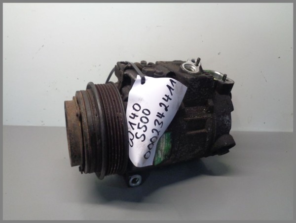 Mercedes Benz W140 air conditioning compressor 0002342411 R134a air original