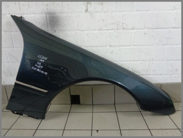 Mercedes Benz W215 fender right 189 emerald black 2158800218 K669 original