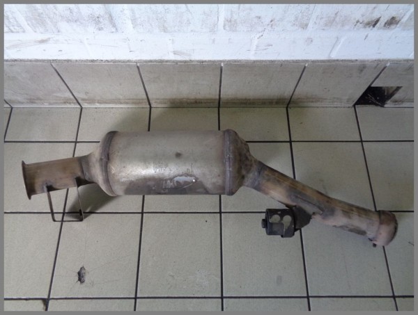 Mercedes W164 320 CDI exhaust system rear silencer A1644909901