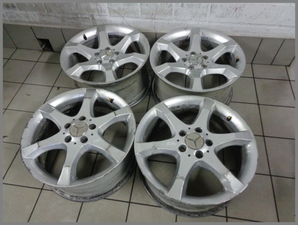 Mercedes W203 Alloy Wheels 7,5x17 ET36 &amp; 8,5x17 ET34 2034013402 2034013602 F18