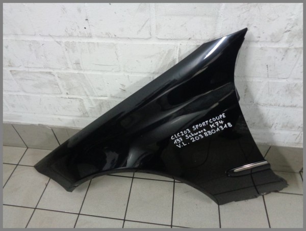 Mercedes Benz CLC 203 Fender LEFT 197 Black 2038801318 K74 Year 2009