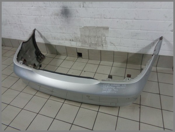 Mercedes Benz W219 rear bumper 775 iridium silver 2198800683 original S12