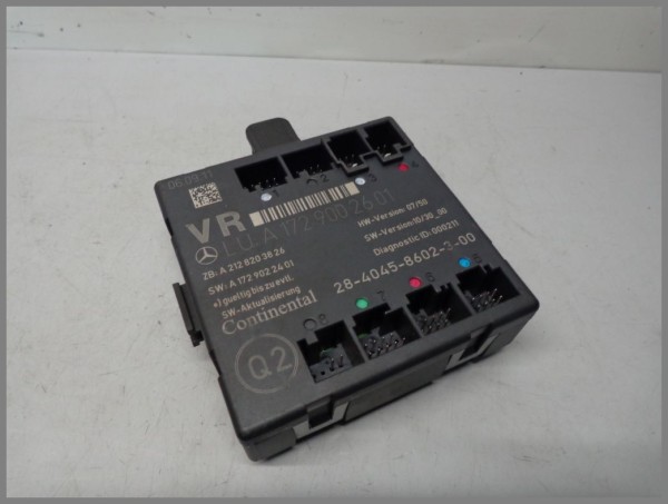 Mercedes Benz R172 SLK-Class door control unit front right control unit 1729002601