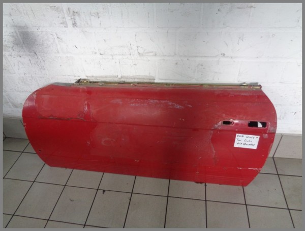 Mercedes Benz R107 Door LEFT RED 1077201905 Original Vintage Car