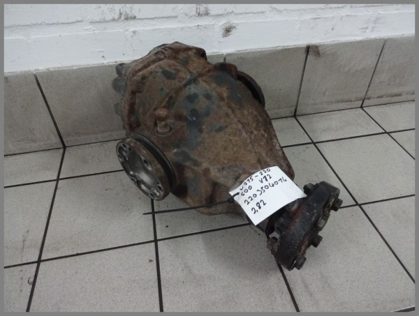 Mercedes Benz W220 W215 differential 186tkm 2.82 rear axle drive 2203504014