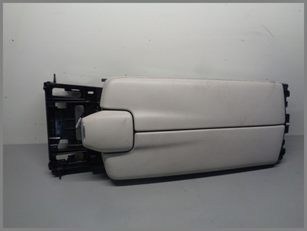 Mercedes Benz W212 Facelift W218 CLS center armrest leather grey 2125409010 original