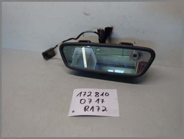 Mercedes R172 SLK-Class rear-view mirror inside mirror 1728100717 black original