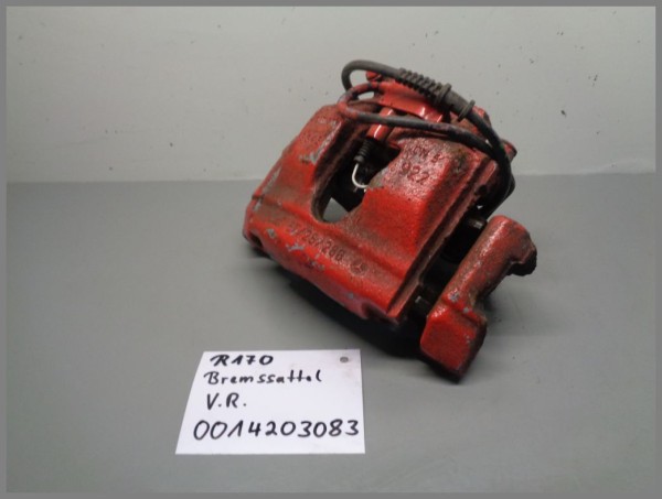 Mercedes Benz R170 SLK-Klasse Bremssattel 0014203083 Vorne Rechts Rot lackiert