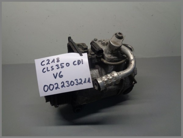 Mercedes Benz W218 OM642 Klimakompressor Klimaanlage 0022303211 Original