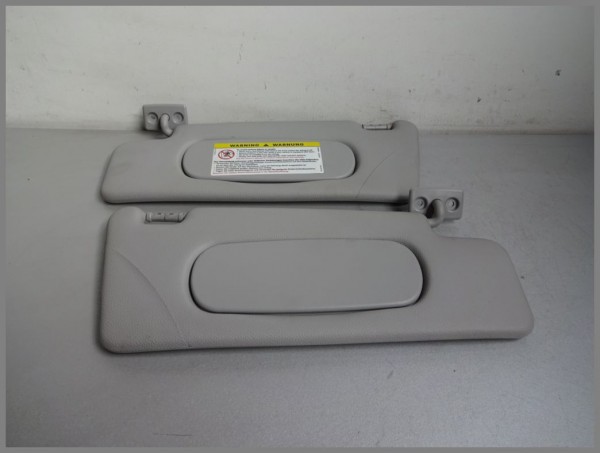 Mercedes Benz MB R230 SL55 AMG sun visor right and left GRAY