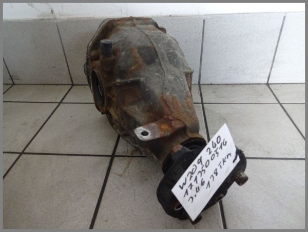 Mercedes Benz W203 W209 Differential 138tkm 3.46 Hinterachsgetriebe 1713500514