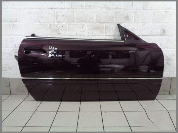 Mercedes Benz W215 CL-Class Passenger Door Door Right 182 Almadin Black K2034