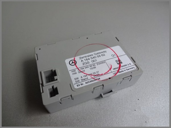 Mercedes Benz R251 W164 Central Gateway 1645405662 ZGW Control Unit Original