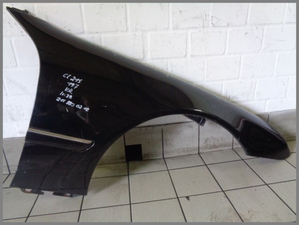 Mercedes Benz W215 CL fender right 197 Black 2158800218 Original K39