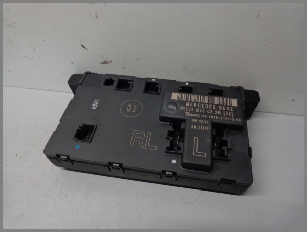 Mercedes w203 CLC control unit door control unit left 2038700326 TEMIC Original