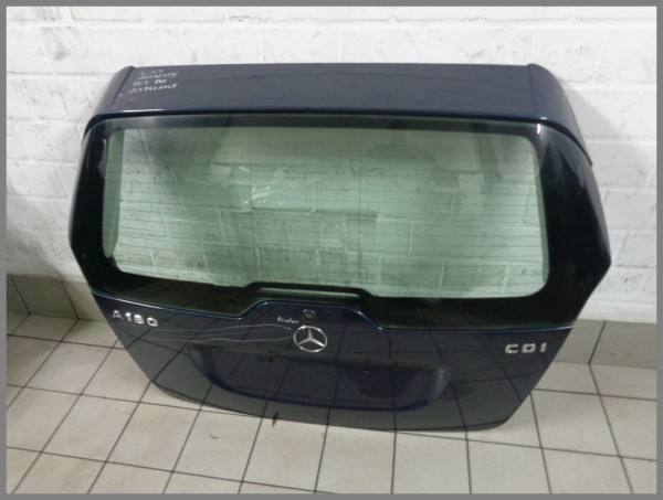 Mercedes W169 A-Class tailgate rear lid 240 Lotus Blue 1697401105 H08