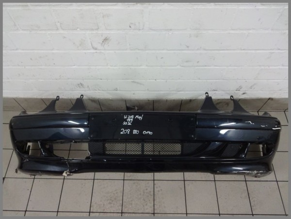 Mercedes Benz W208 MOPF front bumper 189 emerald black 2088800140 orig.