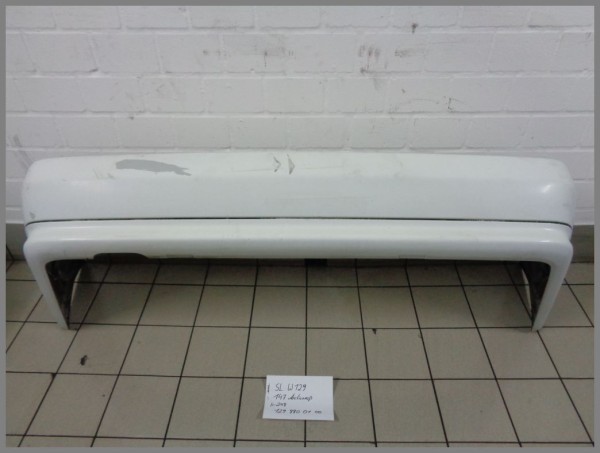 Mercedes Benz R129 SL rear bumper 1298800140 147 white original K248 BJ.92