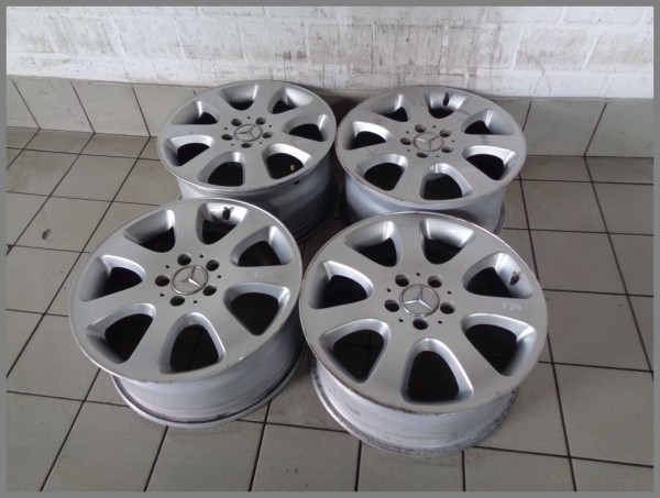 Mercedes W209 CLK Felgen 7,5x17 ET36 &amp; 8,5x17 ET30 2094010402 2094011202 F24