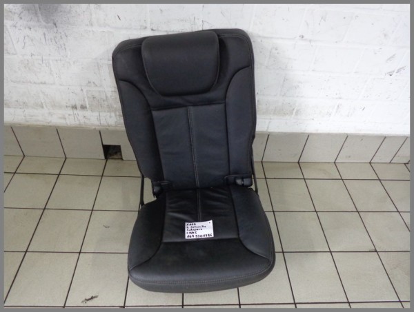 Mercedes X164 GL 3rd row seat left 1649300786 original leather black