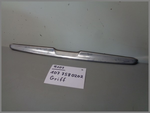 Mercedes Benz R107 handle strip tailgate trim strip chrome 1077580202 original