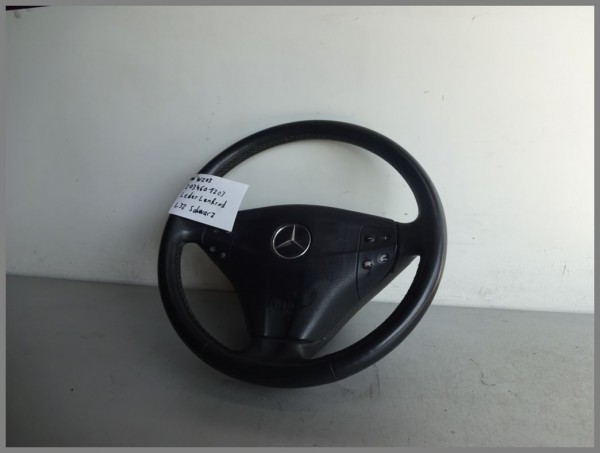 Mercedes Benz W203 Sportcoupe Lenkrad 2034601203 Leder SCHWARZ Lederlenkrad L32