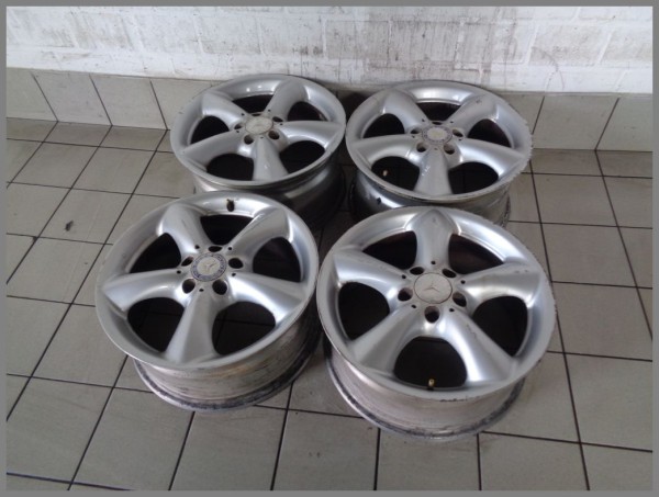 Mercedes W203 W209 Felgen 7,5x17 ET36 &amp; 8,5x17 ET34 2094010502 2034013502 F26