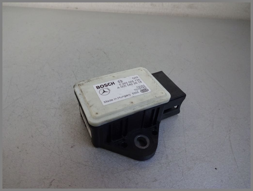 Mercedes Benz W204 W207 W212 Yaw Rate Sensor 0055422618 Bosch 0265005735 W204 C Class Mercedes Spare Parts Benzshop De