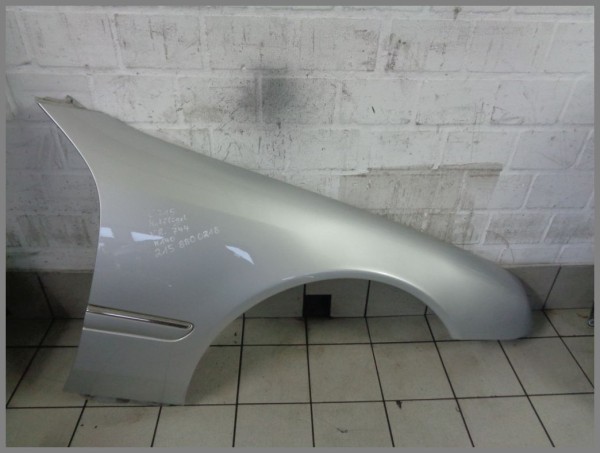 Mercedes Benz W215 CL fender right 744 silver 2158800218 K93 Original