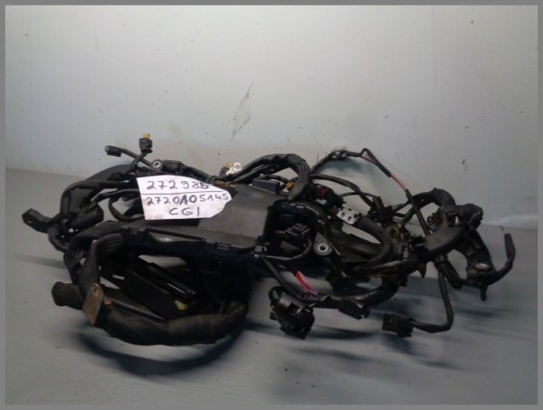 Mercedes W219 M272 V6 CGI engine wiring harness cable harness 2720105145 wiring harness orig.