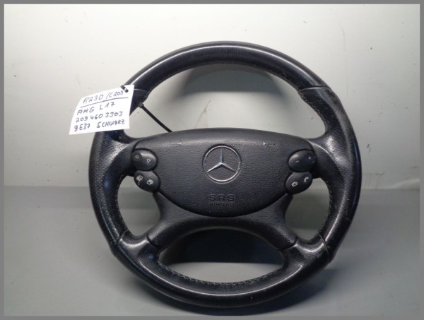 Mercedes W209 AMG steering wheel sports shift paddles 2094603303 original L17