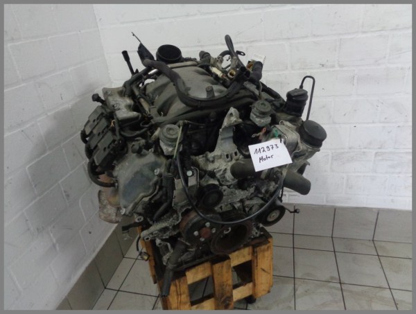 Mercedes Benz V6 M112 350 RHD engine engine block 112973 153tkm R230 W220