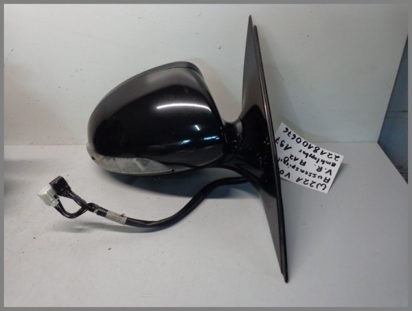 Mercedes Benz W221 outside mirror right 197 black foldable 2218100676 A12