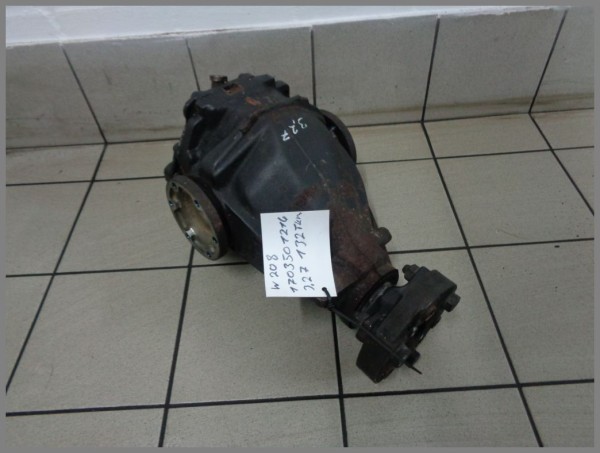 Mercedes Benz W208 CLK Differential 132tkm 3.27 rear axle 1703501214