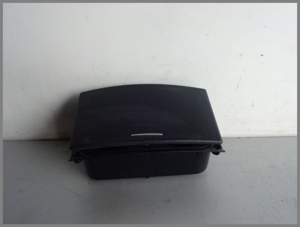 Mercedes Benz W221 S-class storage compartment with cup holder black 2216802650