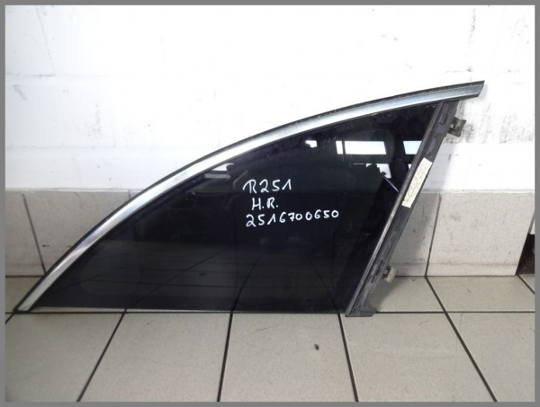 Mercedes Benz W251 R-Class Side Window Rear Right Passengerside 2516700650