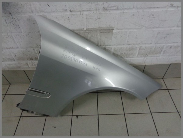 Mercedes Benz CLC 203 fender RIGHT 775 Iridium Silver 2038801418 Year 2009 K18