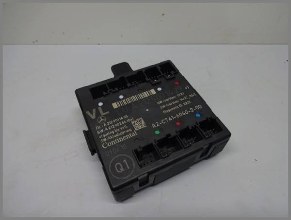 Mercedes Benz R172 SLK-Class door control unit front LEFT control unit 1729002301