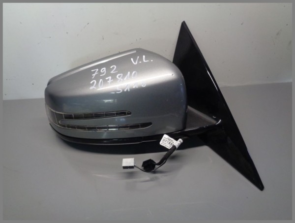 Mercedes A207 outside mirror RIGHT 792 Palladium silver 2078105116 Original