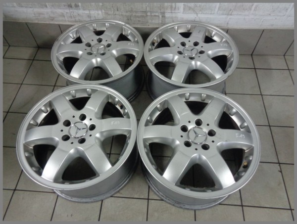 Mercedes Benz W163 Alufelgen 8,5x17 ET52 Felgen Original 1634013302 SET F19