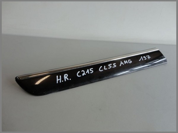 Mercedes Benz W215 CL55 AMG Trim Rear Right C197 Black 2156900662