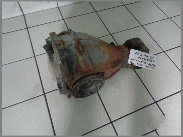 Mercedes Benz W208 CLK Differential 132tkm 3.27 rear axle 1703501214